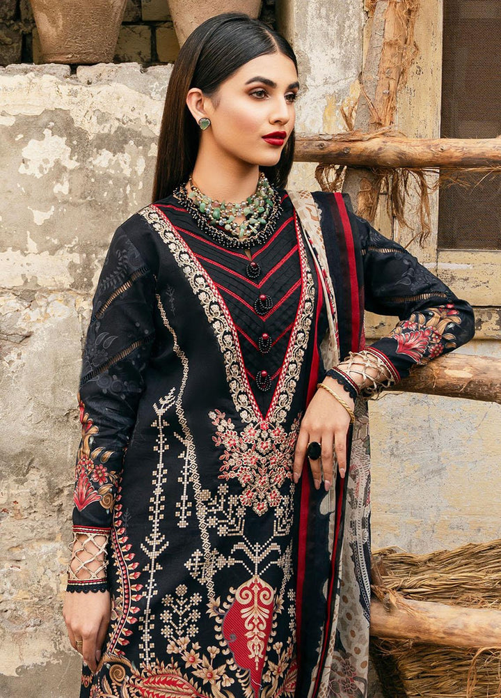 Gulaal Embroidered Lawn Suits Unstitched 3 Piece GL23UL D-08 Evita - Summer Collection