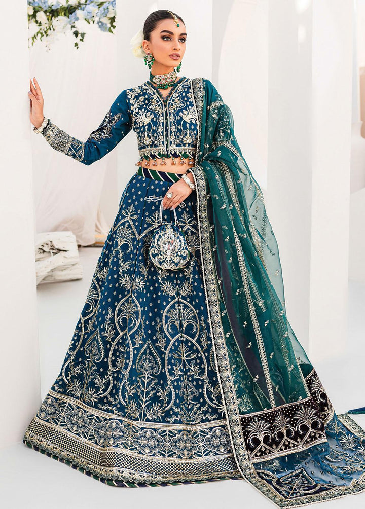 Gulaal Embroidered Silk Suits Unstitched 3 Piece GL22WD 03 Shabnam - Wedding Collection