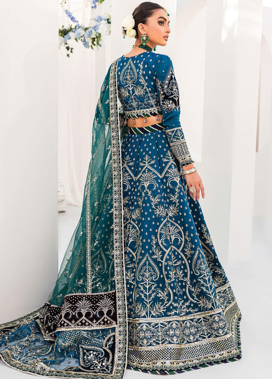 Gulaal Embroidered Silk Suits Unstitched 3 Piece GL22WD 03 Shabnam - Wedding Collection