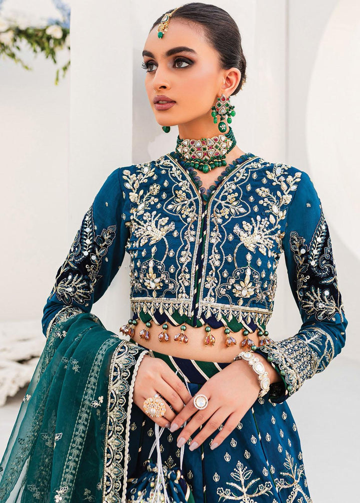 Gulaal Embroidered Silk Suits Unstitched 3 Piece GL22WD 03 Shabnam - Wedding Collection