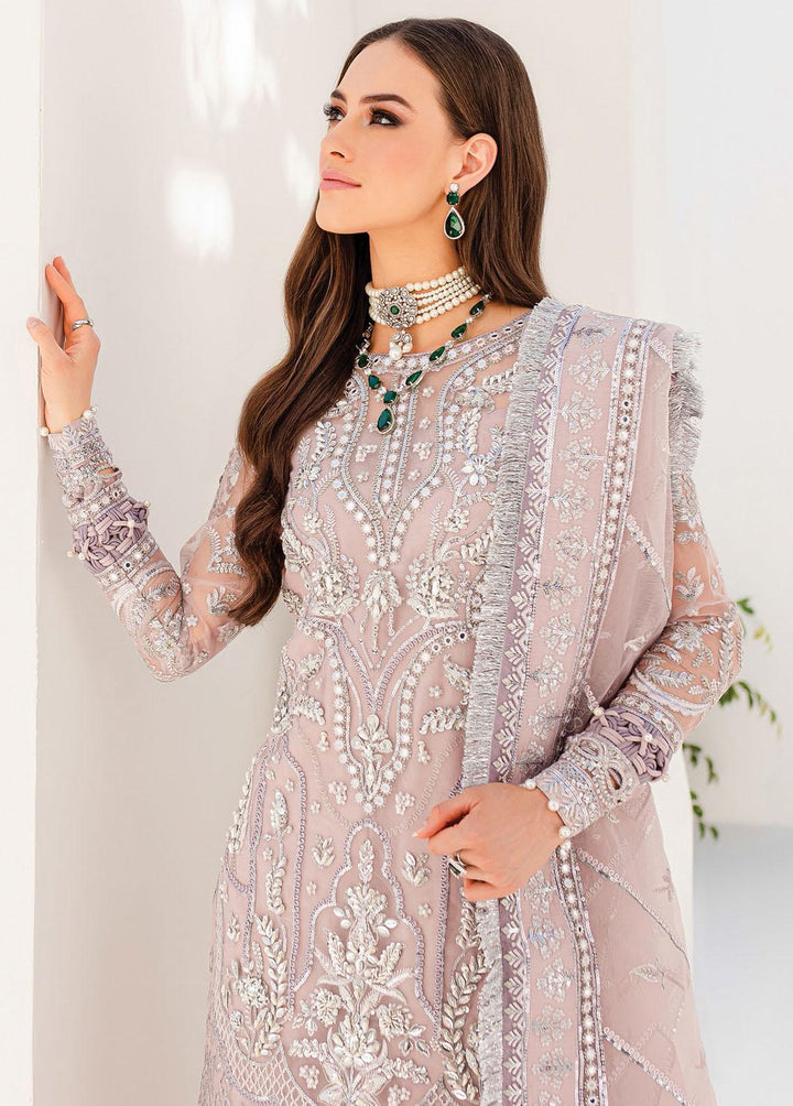 Gulaal Embroidered Organza Suits Unstitched 3 Piece GL22WD 04 Rayah - Wedding Collection
