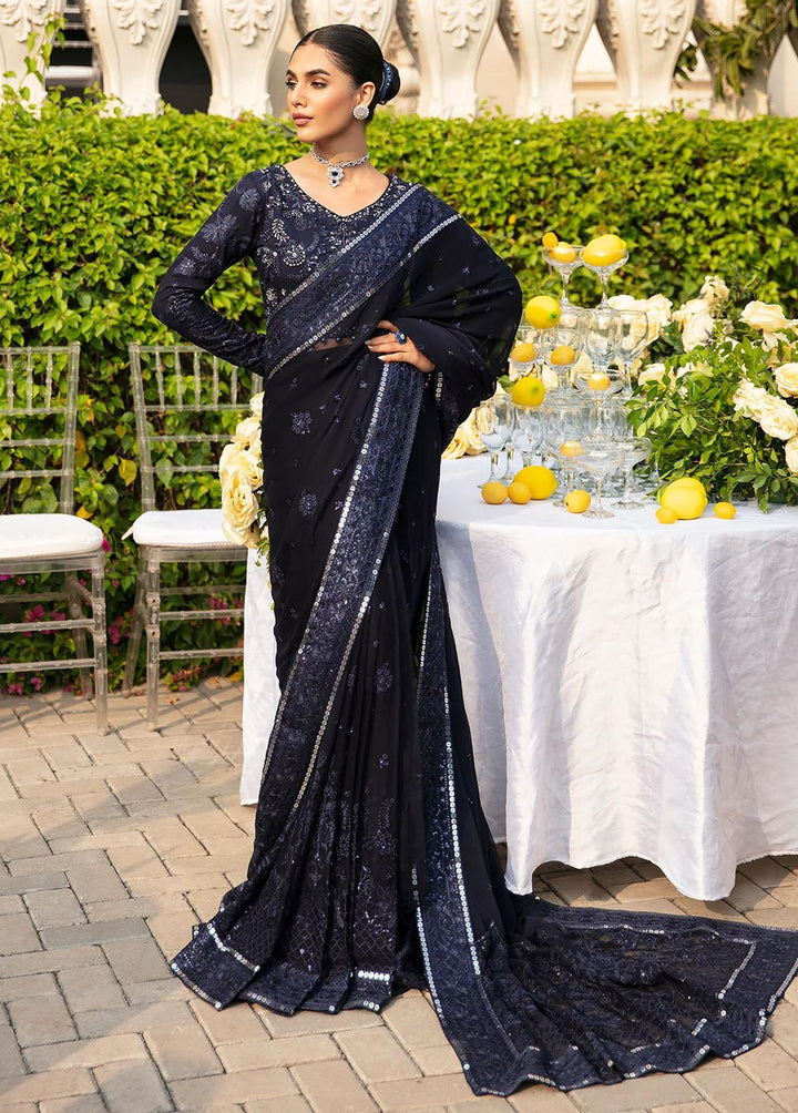 Gulaal Embroidered Viscose  Unstitched Saree GL23WD GL-WU-23V1-07 LEENA - Wedding Collection