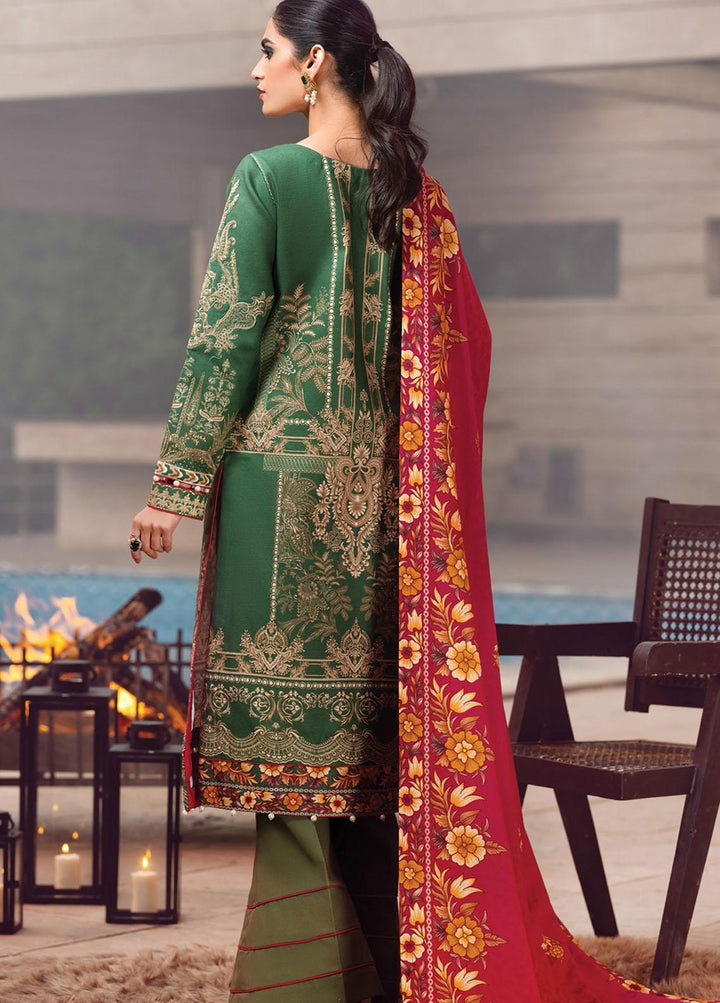 Gulaal Embroidered Khaddar Suits Unstitched 3 Piece GL21W GW-01 - Winter Collection