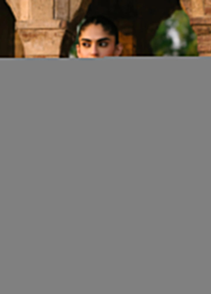 Gulabi Baagh by Bin Ilyas Embroidered Karandi Suit Unstitched 3 Piece BI24GB 155-B - Winter Collection