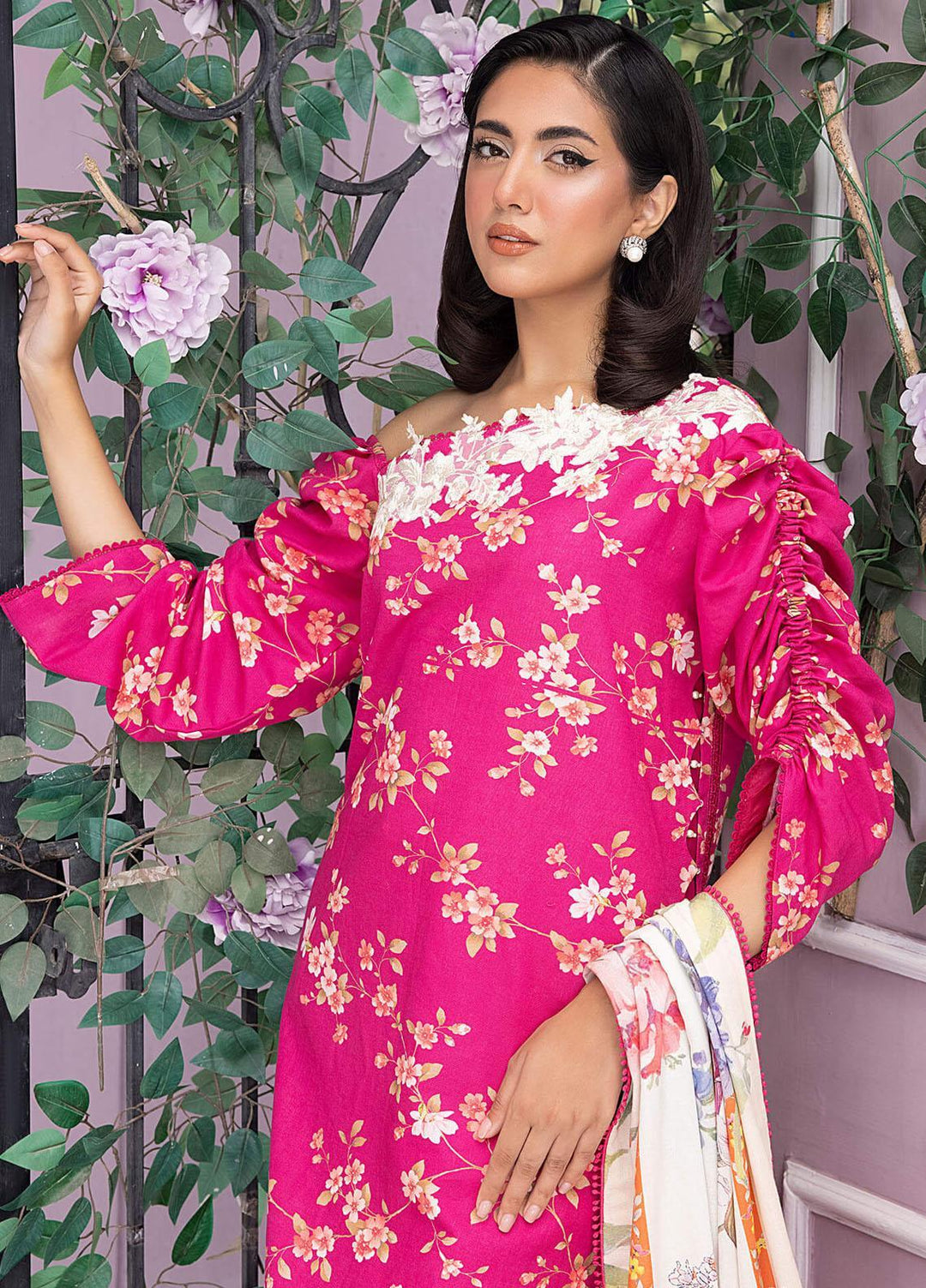 Gulbagh By Asifa & Nabeel Embroidered Khaddar Suits Unstitched 3 Piece AN23GB GBW-01 Gulzaar - Winter Collection