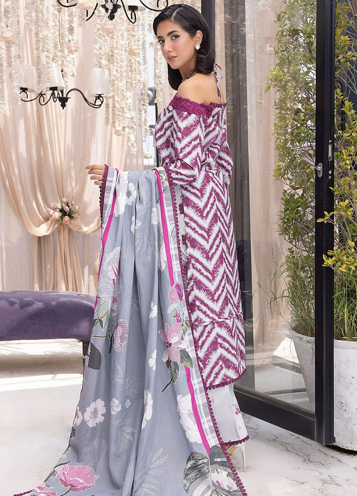 Gulbagh By Asifa & Nabeel Embroidered Khaddar Suits Unstitched 3 Piece AN23GB GBW-02 Zeba - Winter Collection