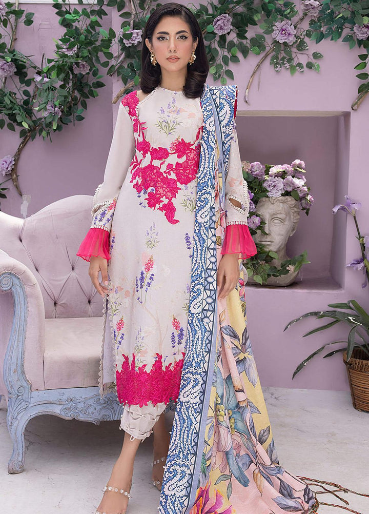 Gulbagh By Asifa & Nabeel Embroidered Khaddar Suits Unstitched 3 Piece AN23GB GBW-03 Mehek - Winter Collection