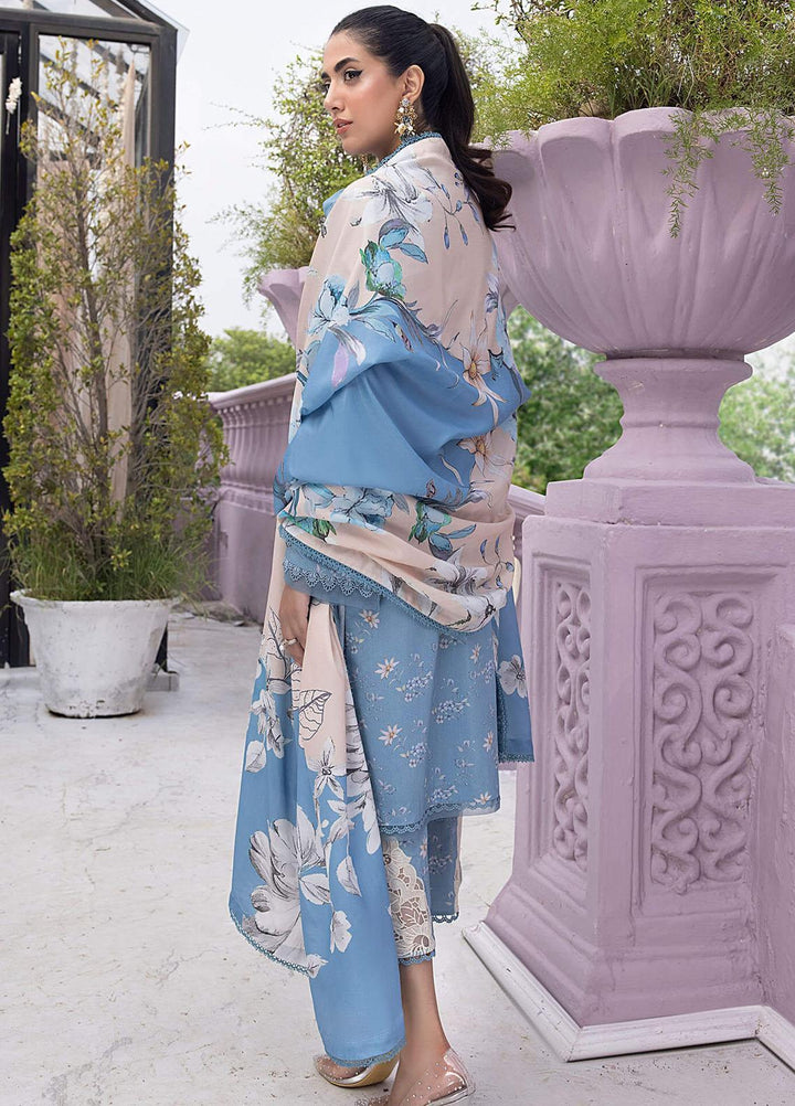 Gulbagh By Asifa & Nabeel Embroidered Linen Suits Unstitched 3 Piece AN23GB GBW-06 Farasha - Winter Collection