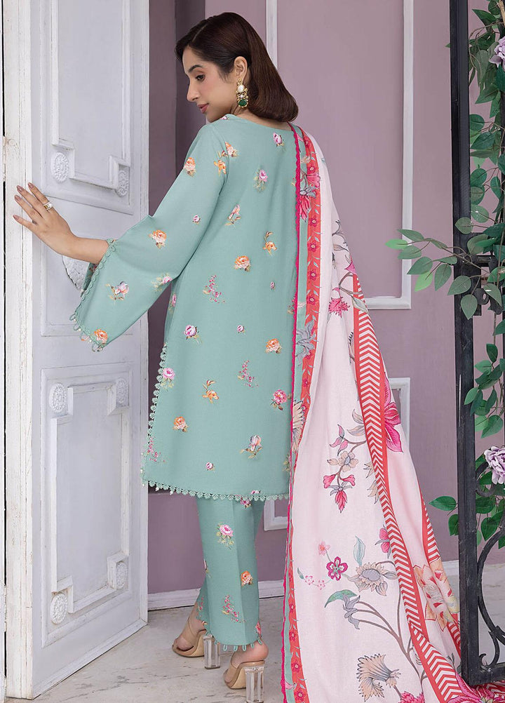 Gulbagh By Asifa & Nabeel Embroidered Khaddar Suits Unstitched 3 Piece AN23GB GBW-09 Kasni - Winter Collection