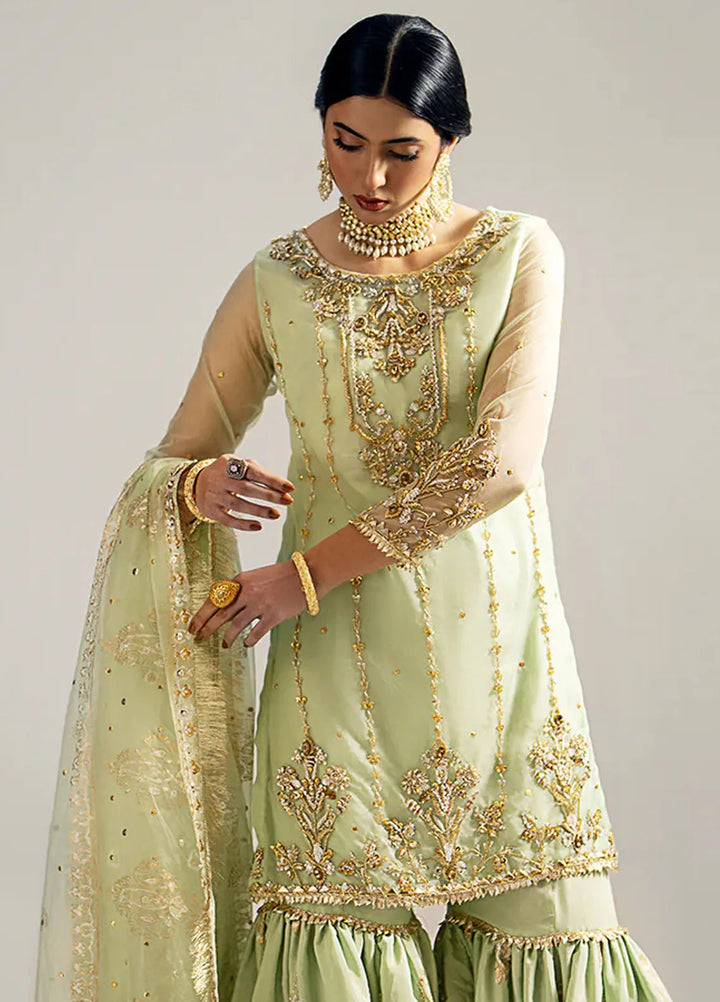 Gulbano By Grandeur Luxury Pret Embroidered Organza 3 Piece Suit Soraya
