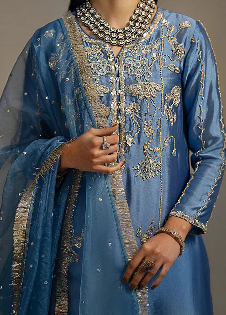 Gulbano By Grandeur Luxury Pret Embroidered Silk 3 Piece Suit Nayla