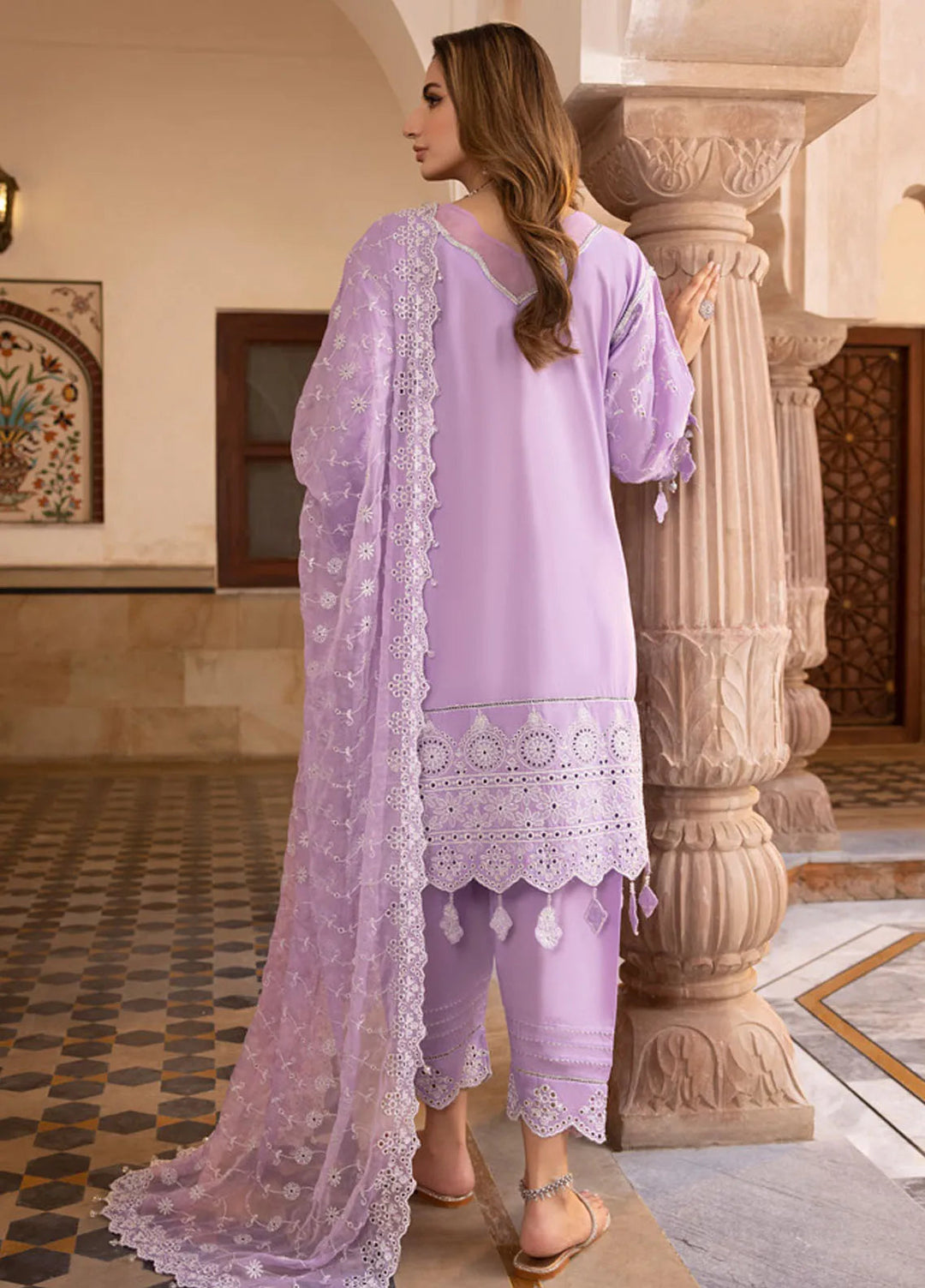 Gulkari By Regalia Textiles Chikankari Lawn Suit Unstitched 3 Piece RGT24G D-01 Kiara - Festive Collection