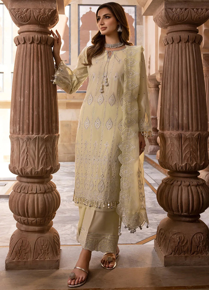 Gulkari By Regalia Textiles Chikankari Lawn Suit Unstitched 3 Piece RGT24G D-03 Lamiya - Festive Collection