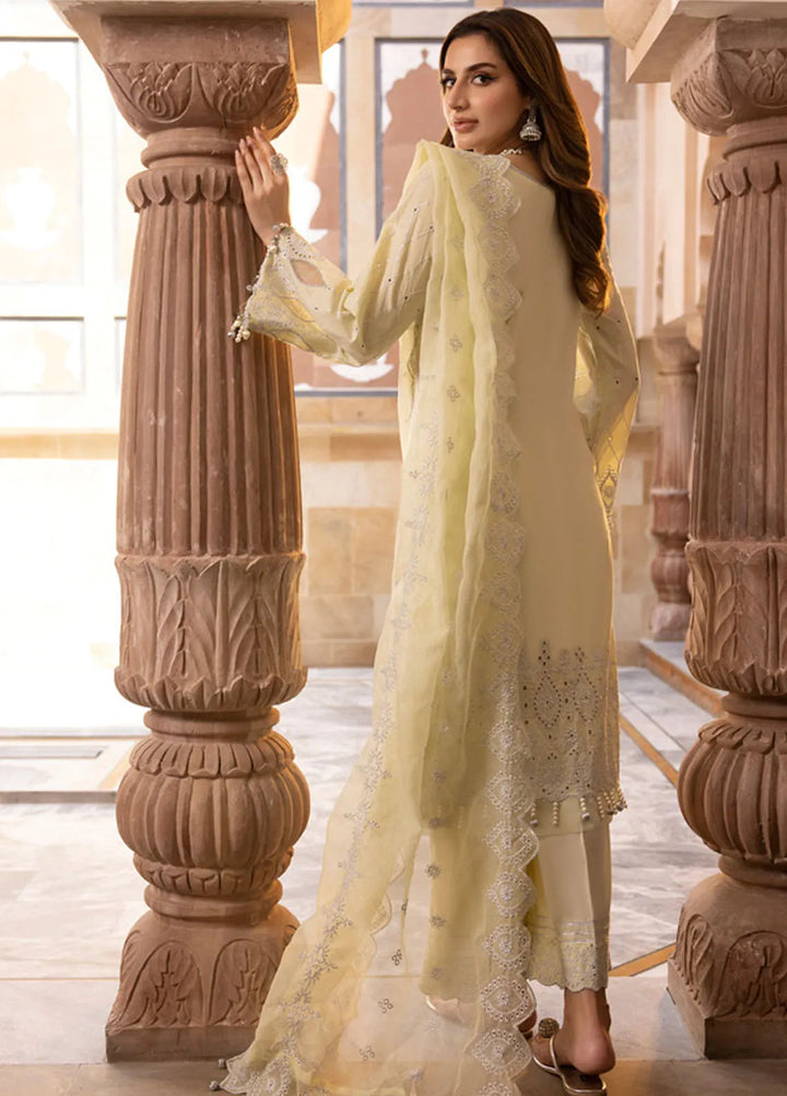 Gulkari By Regalia Textiles Chikankari Lawn Suit Unstitched 3 Piece RGT24G D-03 Lamiya - Festive Collection