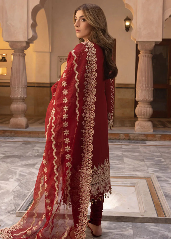 Gulkari By Regalia Textiles Chikankari Lawn Suit Unstitched 3 Piece RGT24G D-04 Afsana - Festive Collection