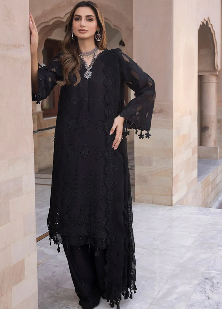 Gulkari By Regalia Textiles Chikankari Lawn Suit Unstitched 3 Piece RGT24G D-05 Amber - Festive Collection