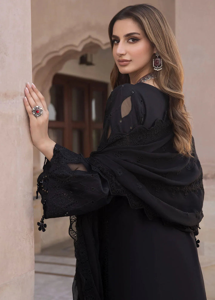 Gulkari By Regalia Textiles Chikankari Lawn Suit Unstitched 3 Piece RGT24G D-05 Amber - Festive Collection