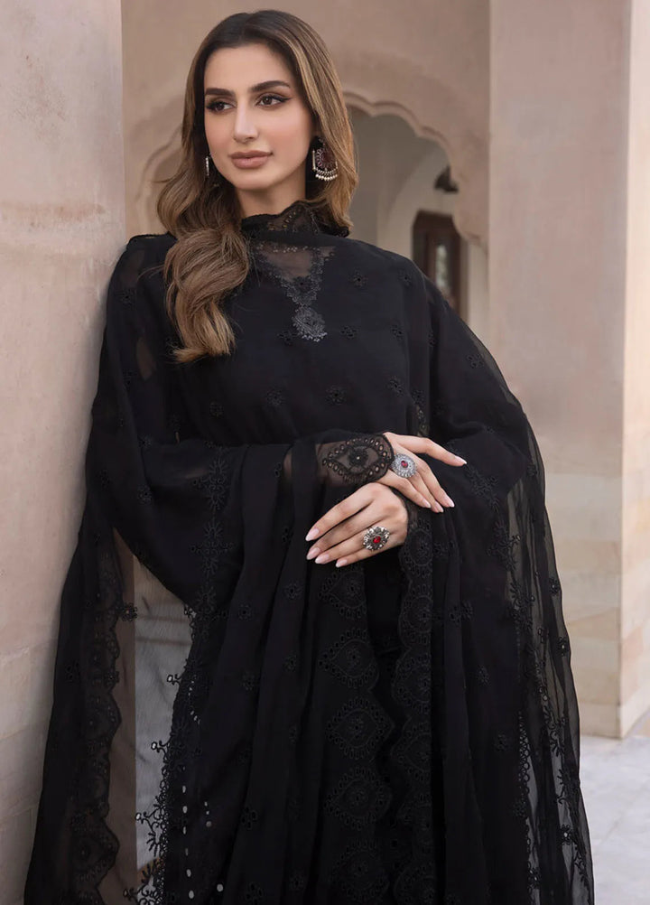 Gulkari By Regalia Textiles Chikankari Lawn Suit Unstitched 3 Piece RGT24G D-05 Amber - Festive Collection