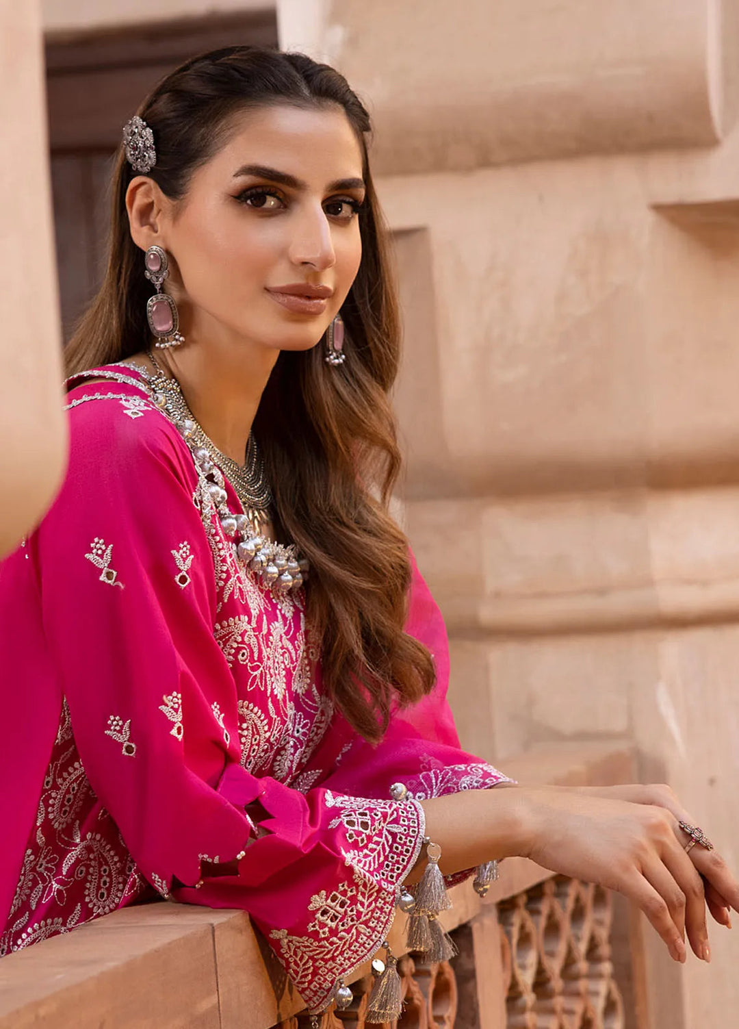 Gulkari By Regalia Textiles Chikankari Lawn Suit Unstitched 3 Piece RGT24G D-07 Amaya - Festive Collection