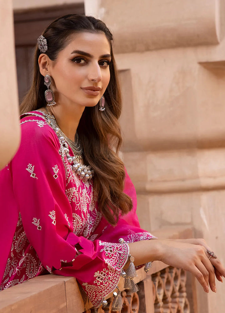 Gulkari By Regalia Textiles Chikankari Lawn Suit Unstitched 3 Piece RGT24G D-07 Amaya - Festive Collection