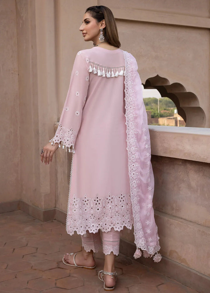 Gulkari By Regalia Textiles Chikankari Lawn Suit Unstitched 3 Piece RGT24G D-08 Heer - Festive Collection