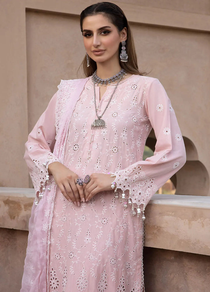 Gulkari By Regalia Textiles Chikankari Lawn Suit Unstitched 3 Piece RGT24G D-08 Heer - Festive Collection