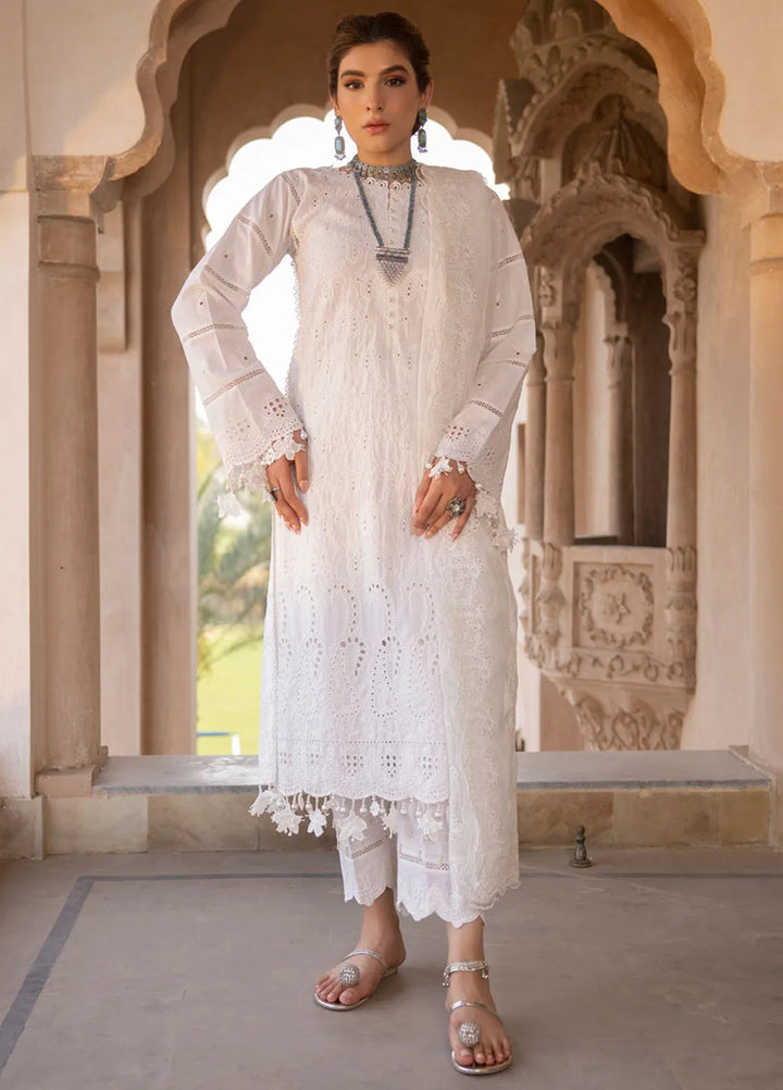 Gulkari By Regalia Textiles Chikankari Lawn Suit Unstitched 3 Piece RGT24G D-09 Roshni - Festive Collection