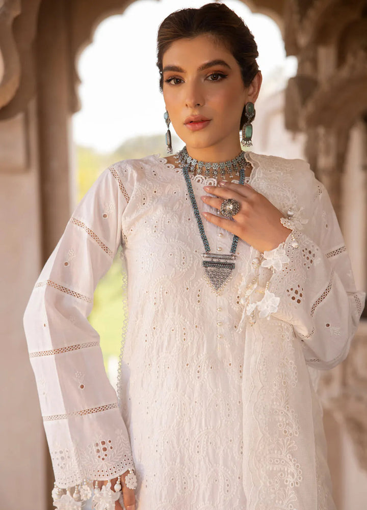 Gulkari By Regalia Textiles Chikankari Lawn Suit Unstitched 3 Piece RGT24G D-09 Roshni - Festive Collection