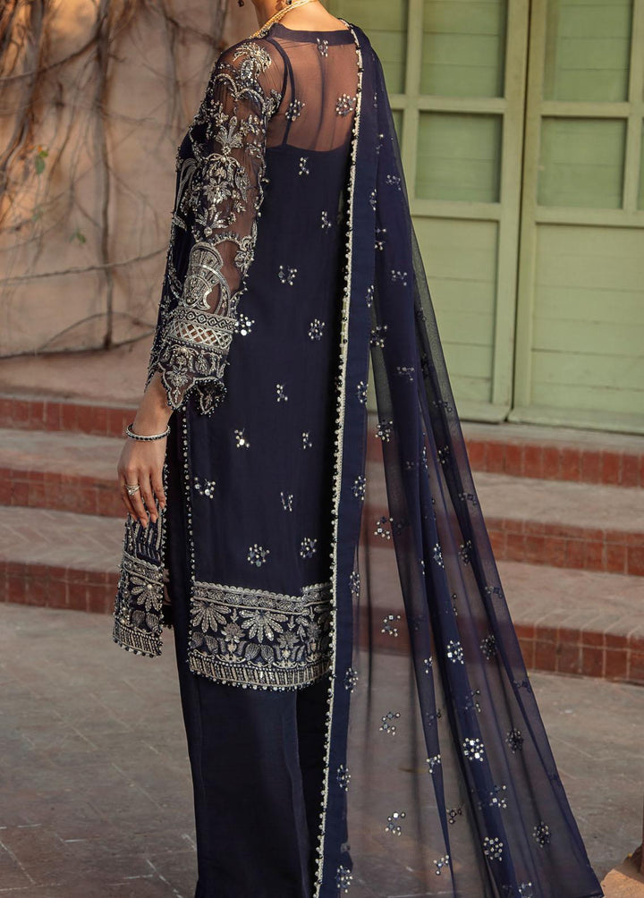 Gulmina By Ilaha Embroidered Chiffon Suits Unstitched 3 Piece ILH22G IL:004 MEHER-UN-NISSA - Luxury Collection