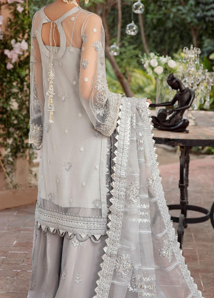 Gulmina By Ilaha Embroidered Net Suits Unstitched 3 Piece ILH22G IL:005 Golnar - Luxury Collection