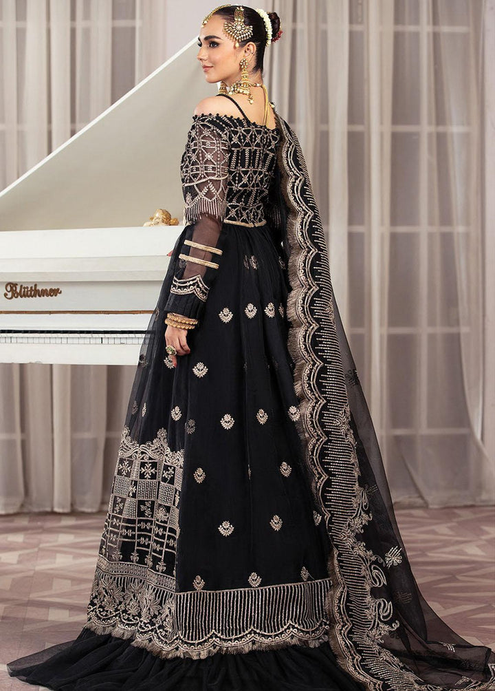 Gulmira By House of Nawab Embroidered Organza Suits Unstitched 3 Piece HON23G3 D-02 Verve - Luxury Collection