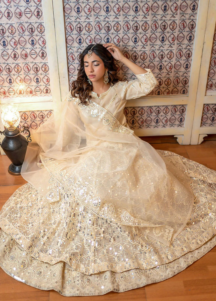 Gulnoor Pret Embroidered Organza 3 Piece Suit Everly