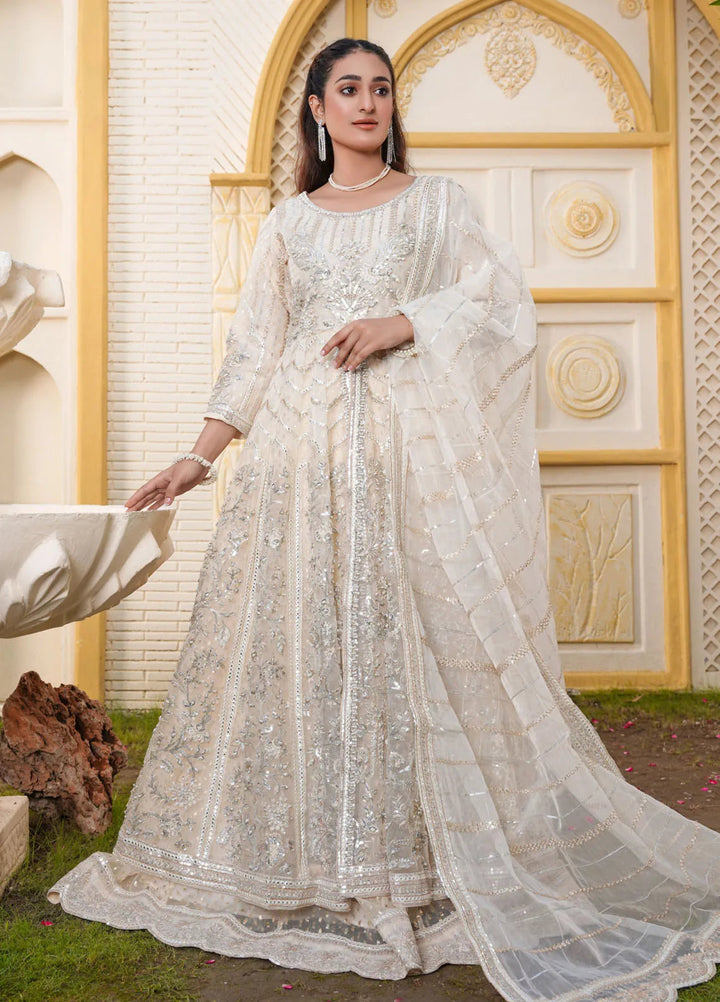 Gulnoor Pret Embroidered Organza 3 Piece Suit Jodha