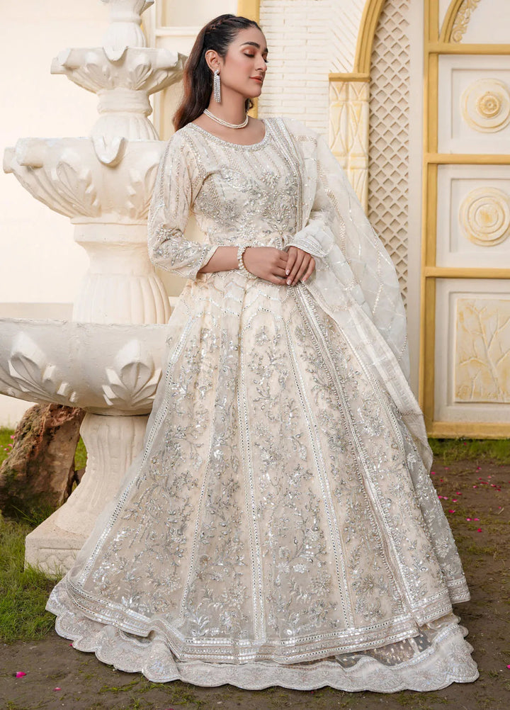 Gulnoor Pret Embroidered Organza 3 Piece Suit Jodha