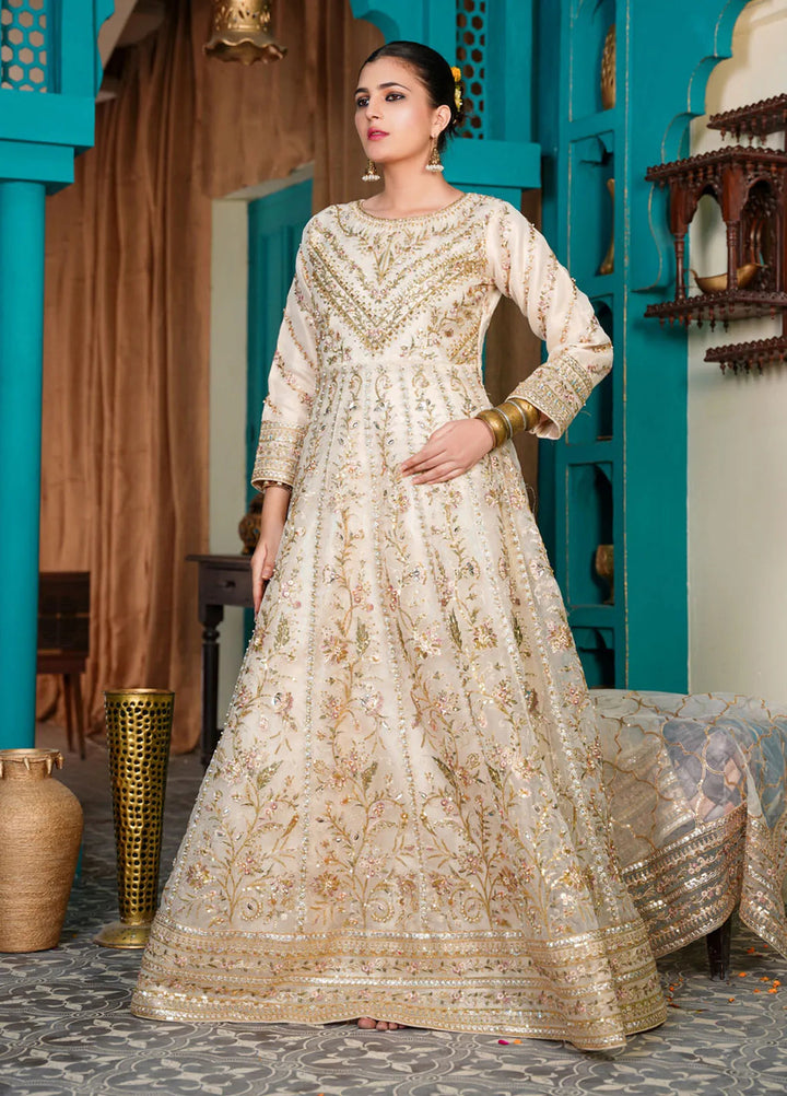 Gulnoor Pret Embroidered Organza 3 Piece Suit Naaz