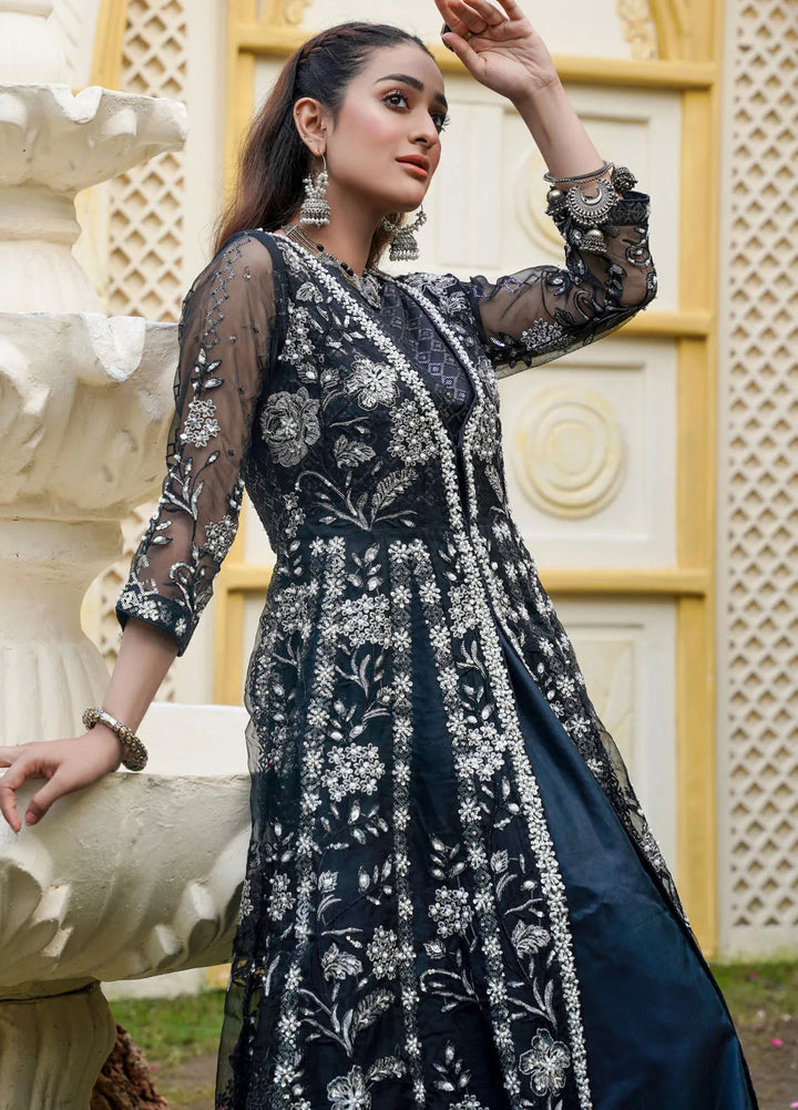 Gulnoor Pret Embroidered Organza 3 Piece Suit Raveena