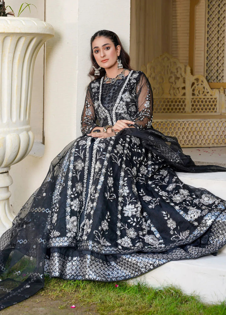 Gulnoor Pret Embroidered Organza 3 Piece Suit Raveena