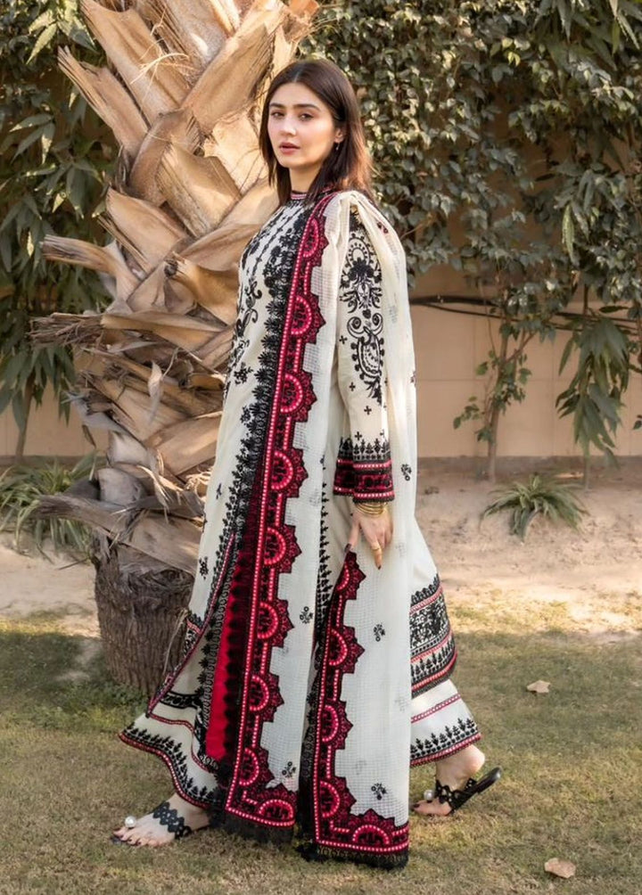 Gulposh by Serene Premium Embroidered Lawn Suits Unstitched 3 Piece SP24G SL 45 Karima - Summer Collection