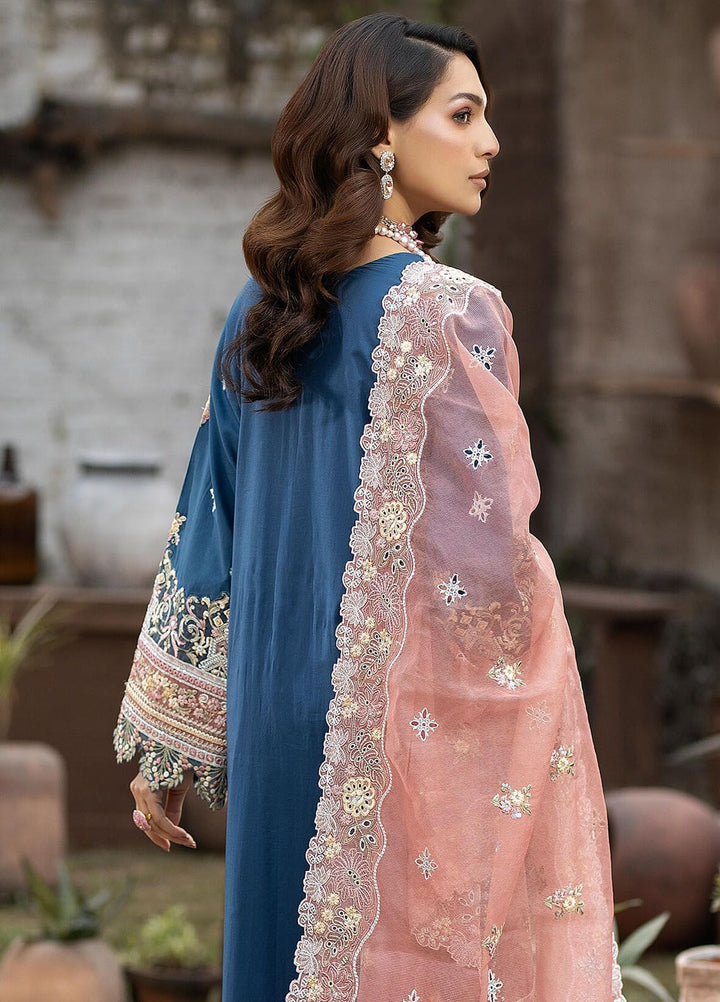 Gulposh by Serene Premium Embroidered Lawn Suits Unstitched 3 Piece SP24G SL 42 Hana - Summer Collection