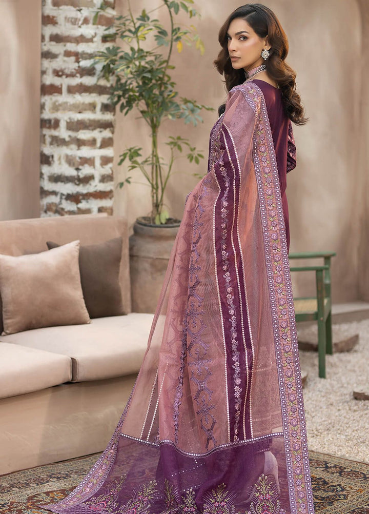 Gulposh by Serene Premium Embroidered Lawn Suits Unstitched 3 Piece SP24G SL 43 Amayrah - Summer Collection
