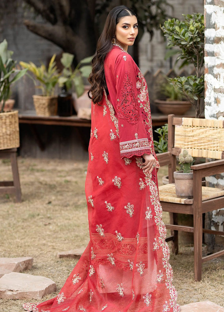 Gulposh by Serene Premium Embroidered Lawn Suits Unstitched 3 Piece SP24G SL 46 Amal - Summer Collection