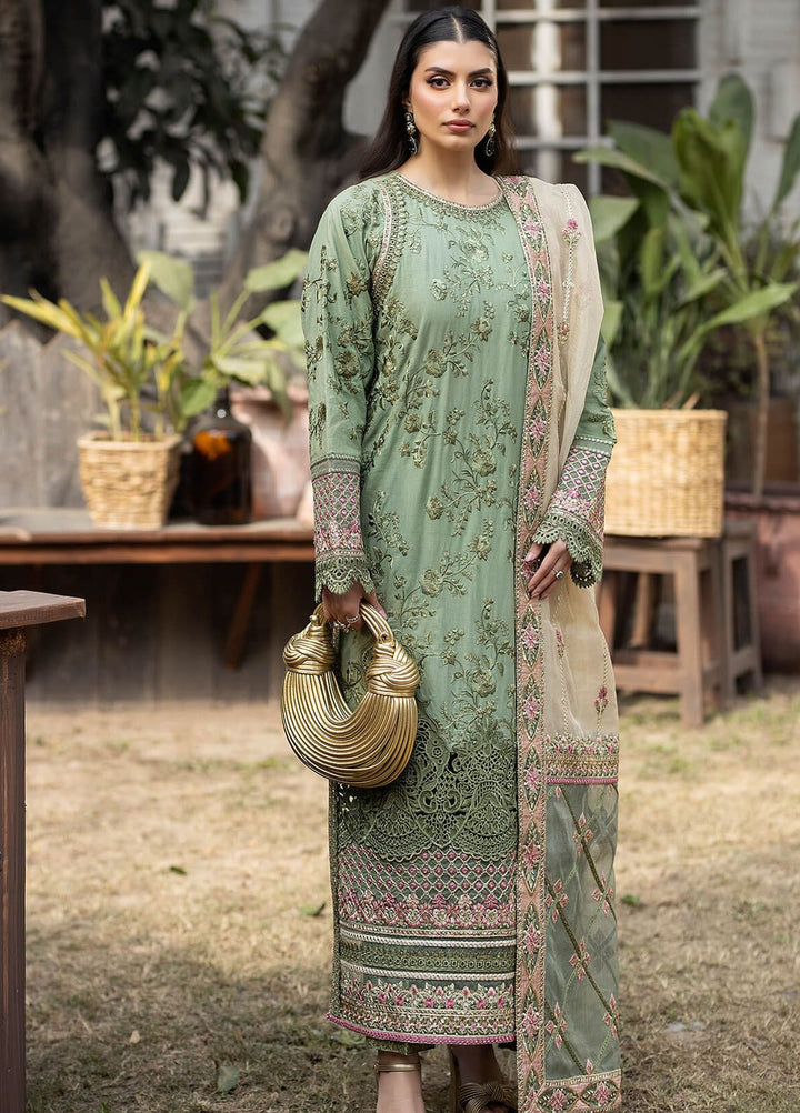 Gulposh by Serene Premium Embroidered Lawn Suits Unstitched 3 Piece SP24G SL 51 Amaani - Summer Collection