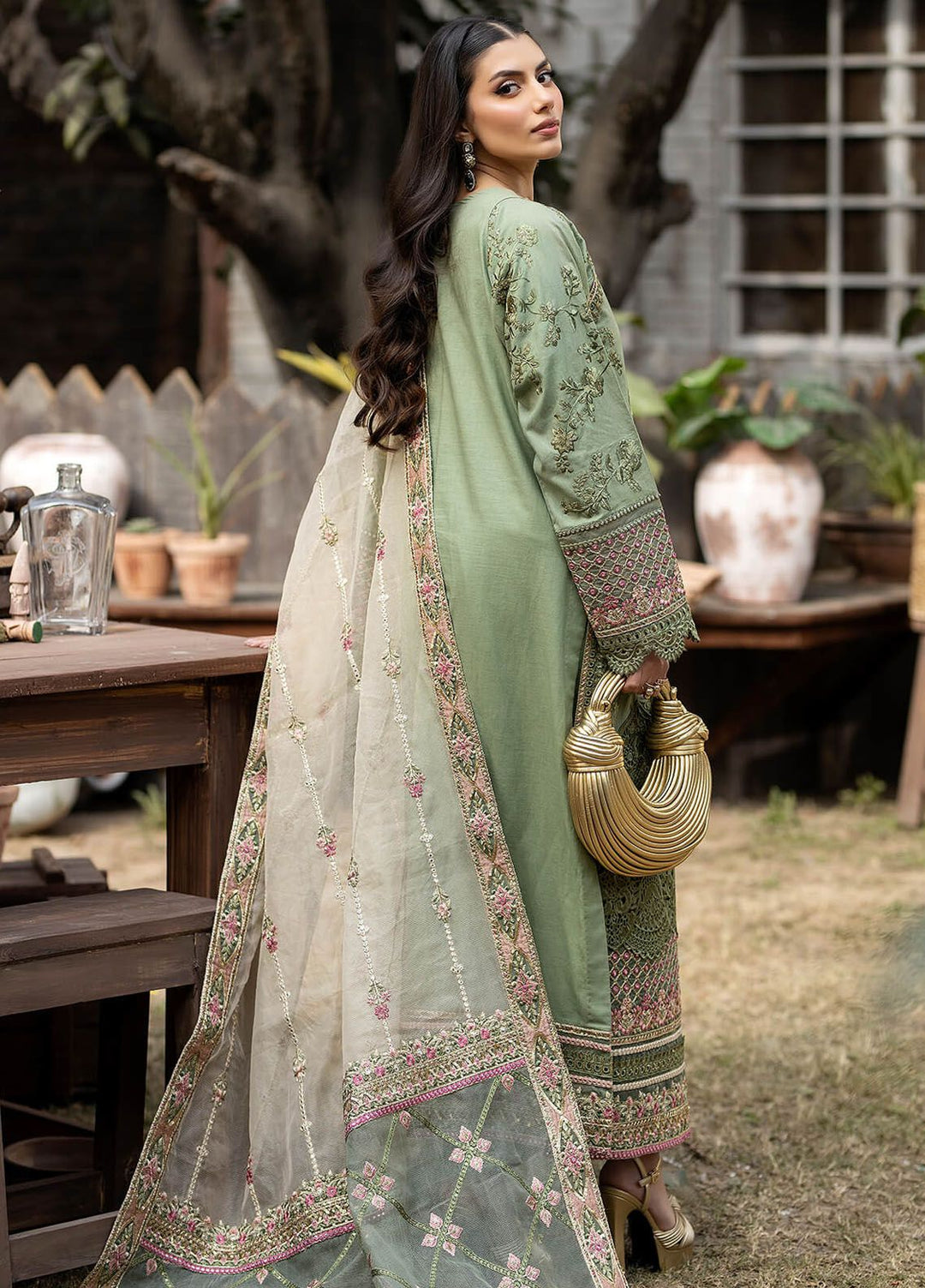 Gulposh by Serene Premium Embroidered Lawn Suits Unstitched 3 Piece SP24G SL 51 Amaani - Summer Collection