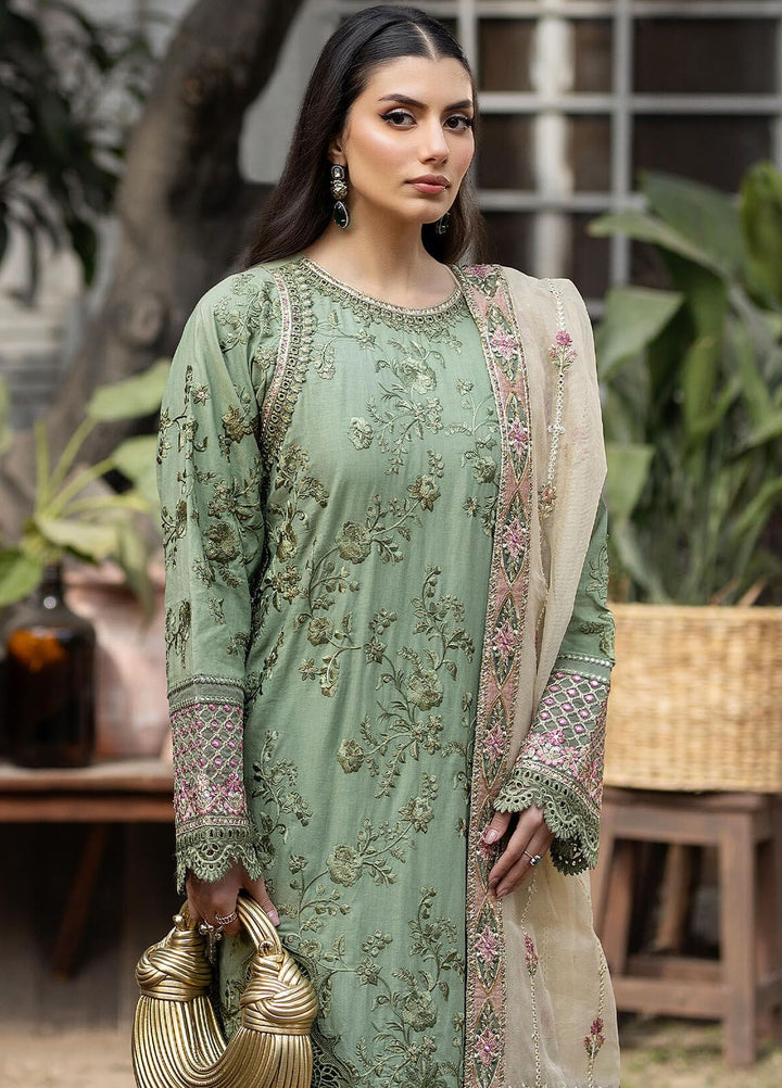 Gulposh by Serene Premium Embroidered Lawn Suits Unstitched 3 Piece SP24G SL 51 Amaani - Summer Collection
