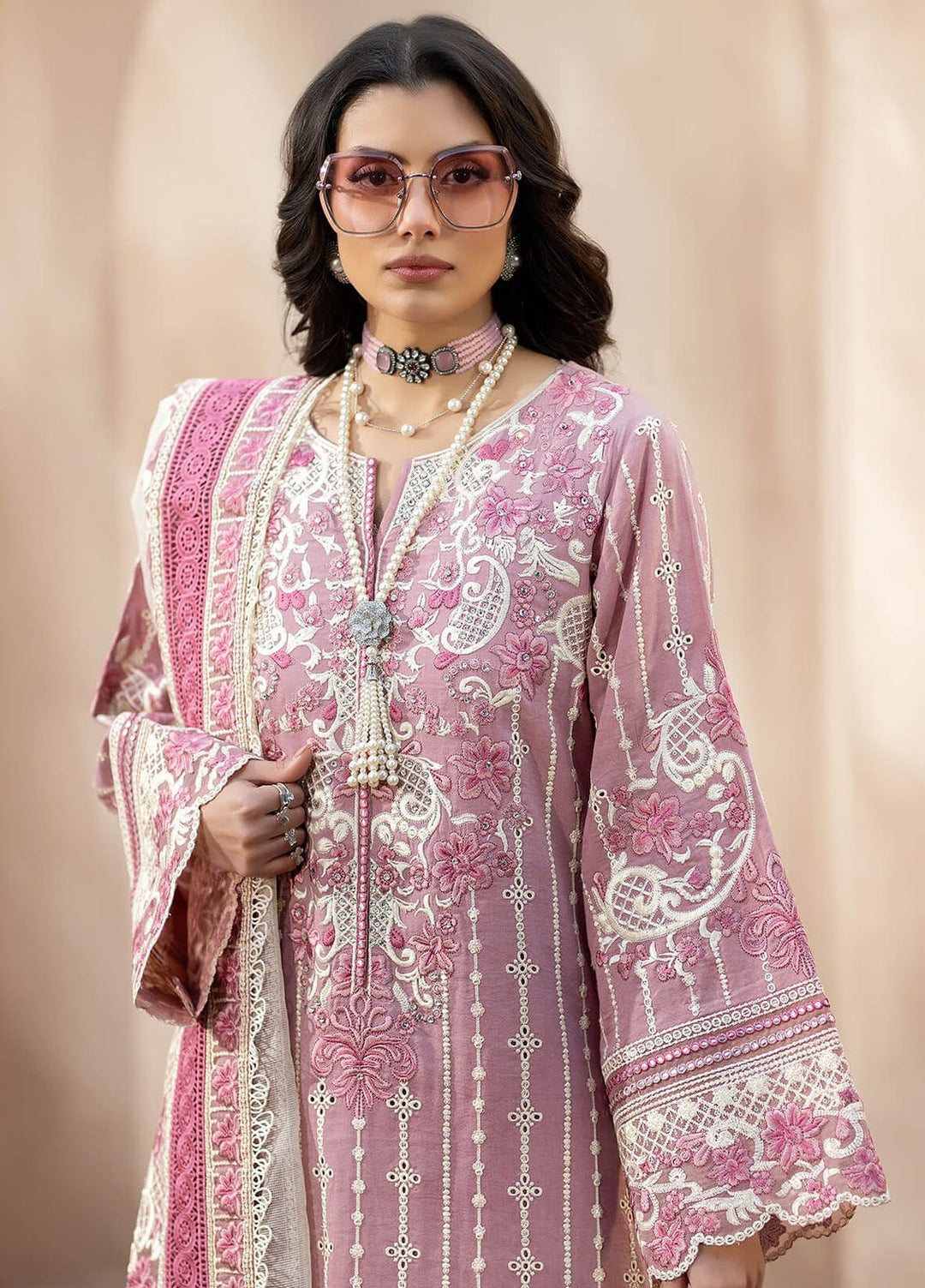 Gulposh by Serene Premium Embroidered Lawn Suits Unstitched 3 Piece SP24G SL 52 Abeer - Summer Collection