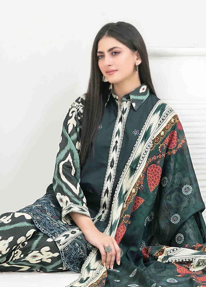 Gulposh by Tawakkal Fabric Embroidered Lawn Suit Unstitched 3 Piece TWF24G D-2516 - Summer Collection