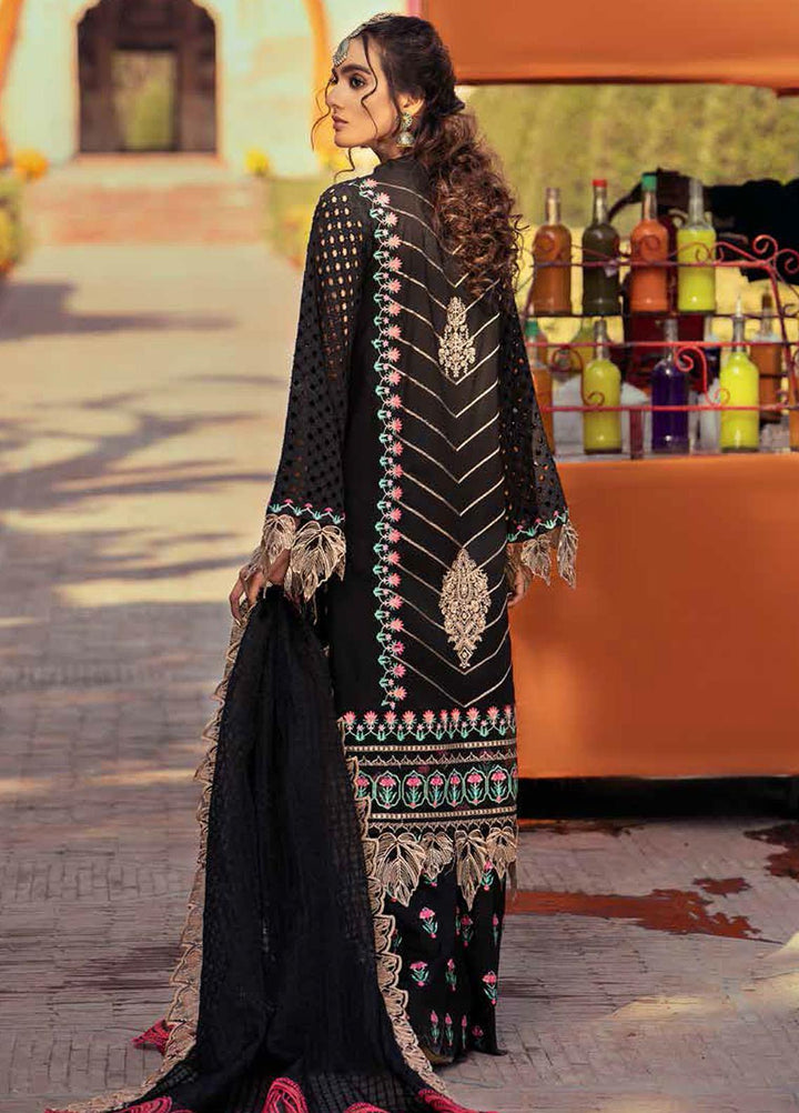Gulzar By Charizma Embroidered Lawn Suits Unstitched 3 Piece CRZ21G 03 Dark Art - Summer Collection