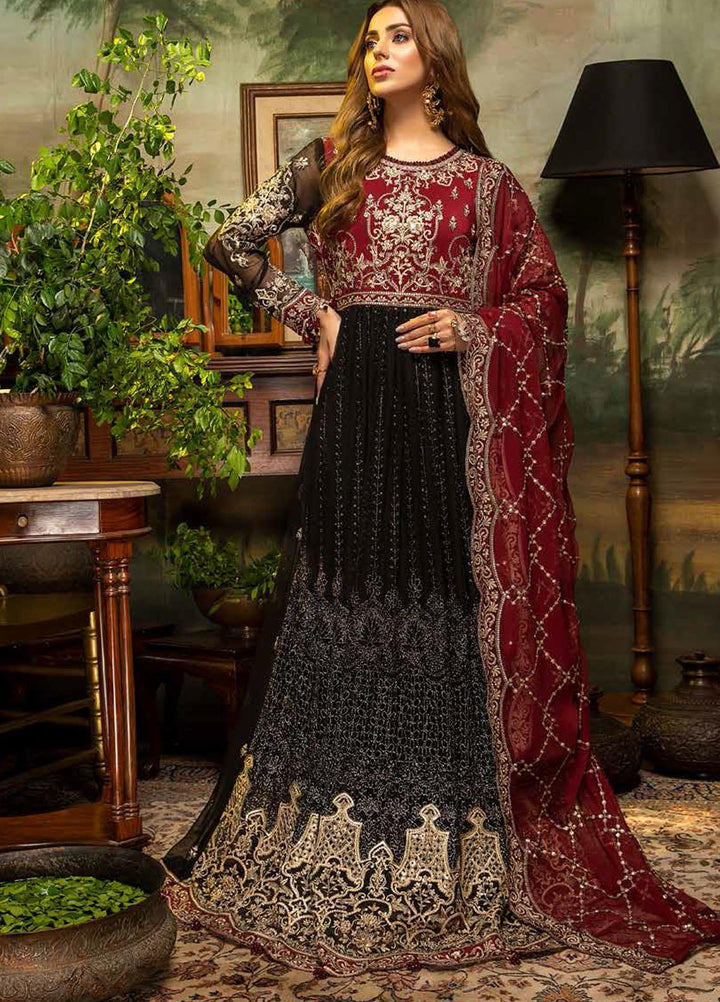 Guzarish by Adan's Libas Embroidered Chiffon Suits Unstitched 3 Piece AL21GC 06 High Spirits - Luxury Collection
