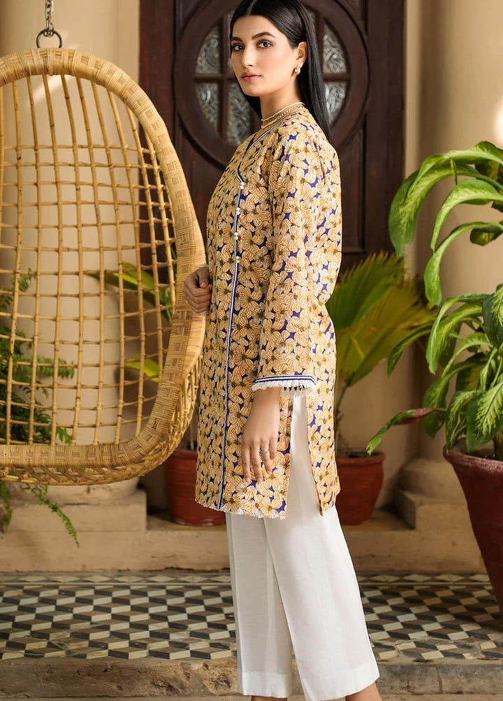 Orient Textile Printed Lawn  Unstitched Kurties OTL-21-037 B - Summer Collection