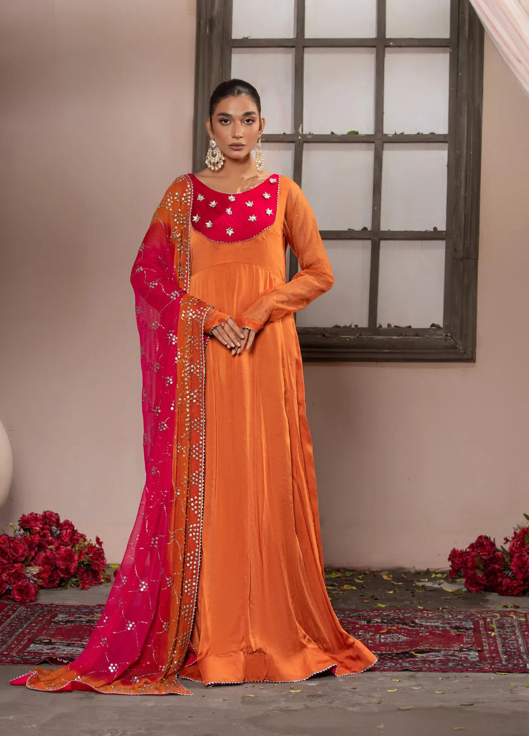 Guzel By Ameerah Usman Pret Casual Silk 2 Piece Suit Aynur
